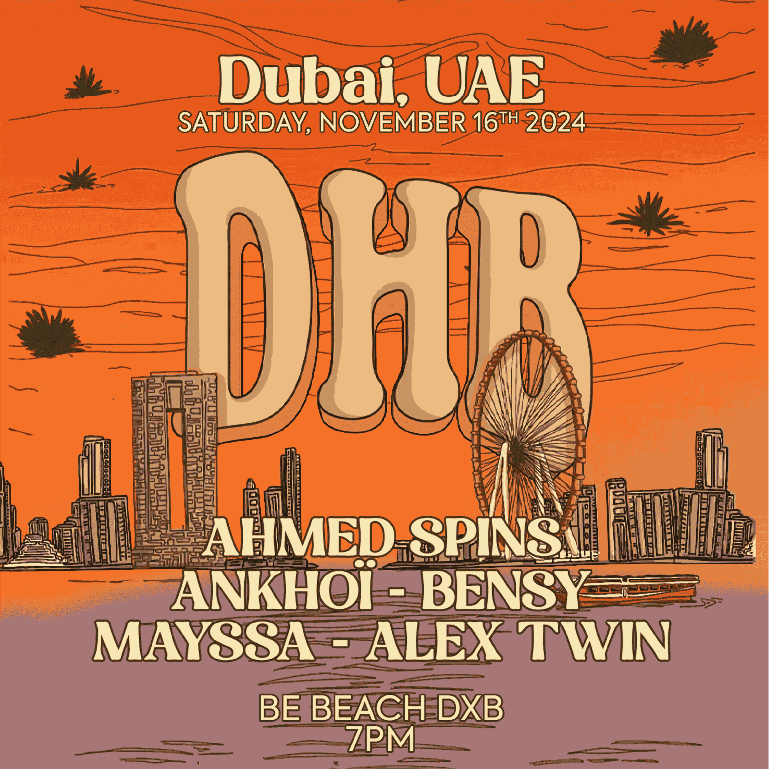 DHB with Ahmed Spins, Ankhoi, Bensy, Mayssa, and Alex Twin
