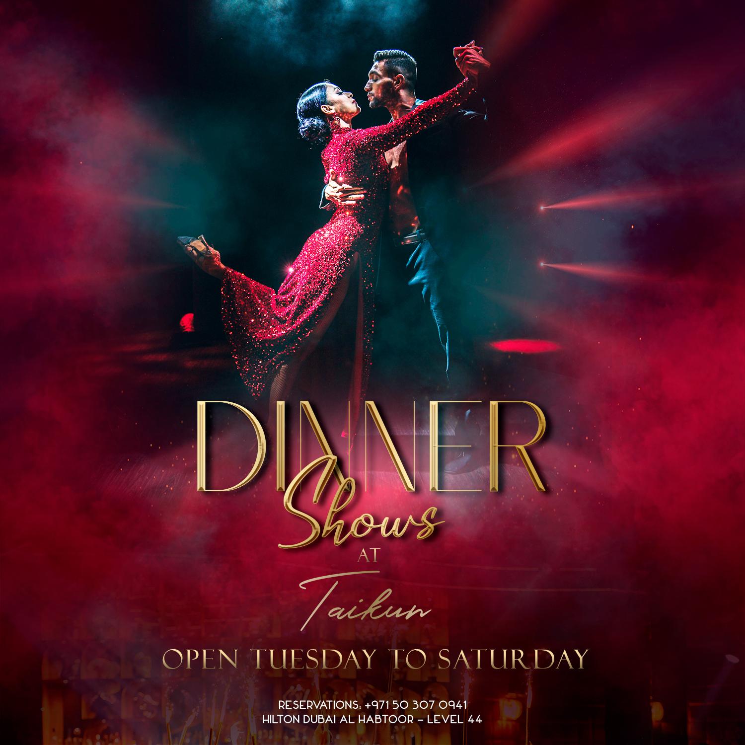Dinner show at Taikun