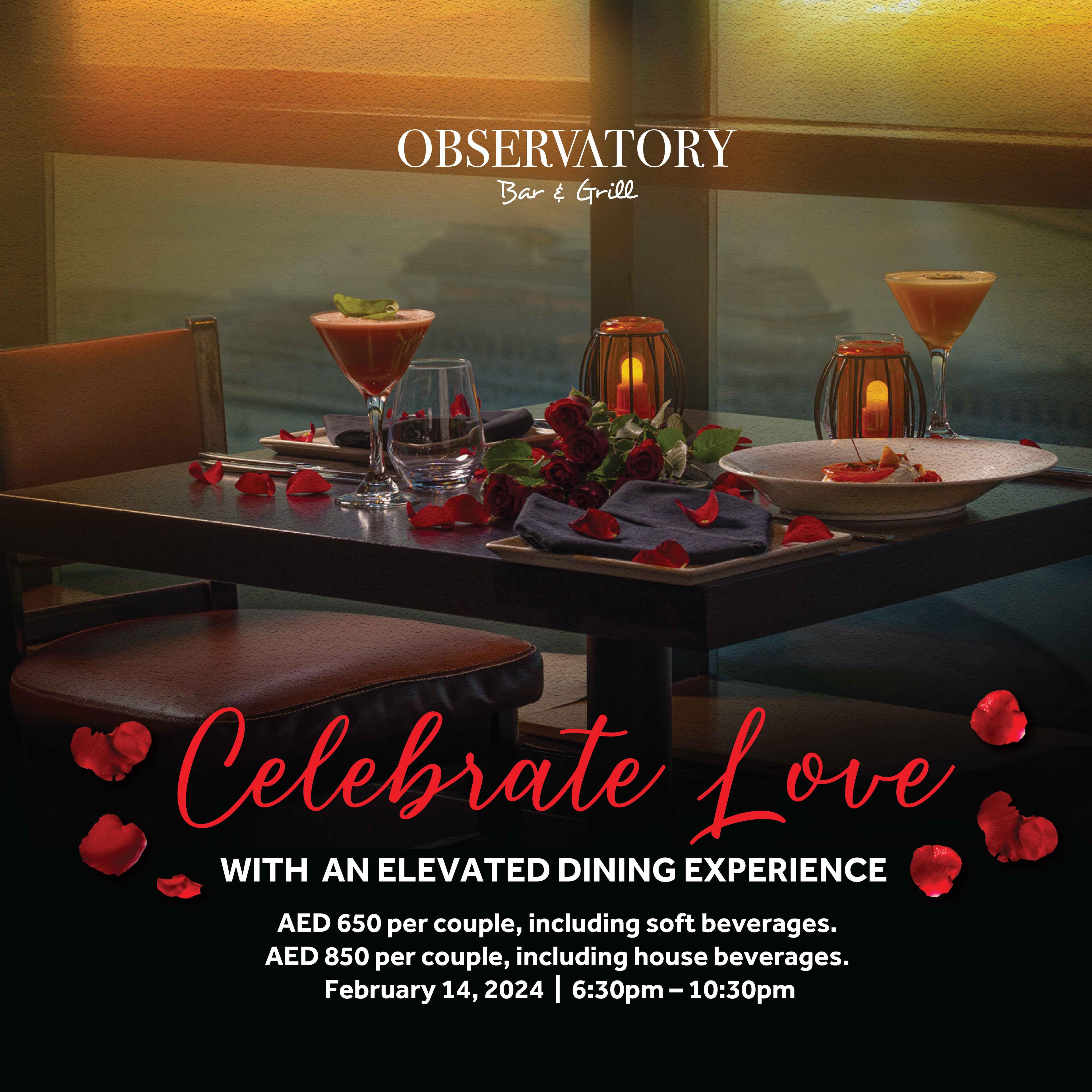  Celebrate love with an elevated dining experience
