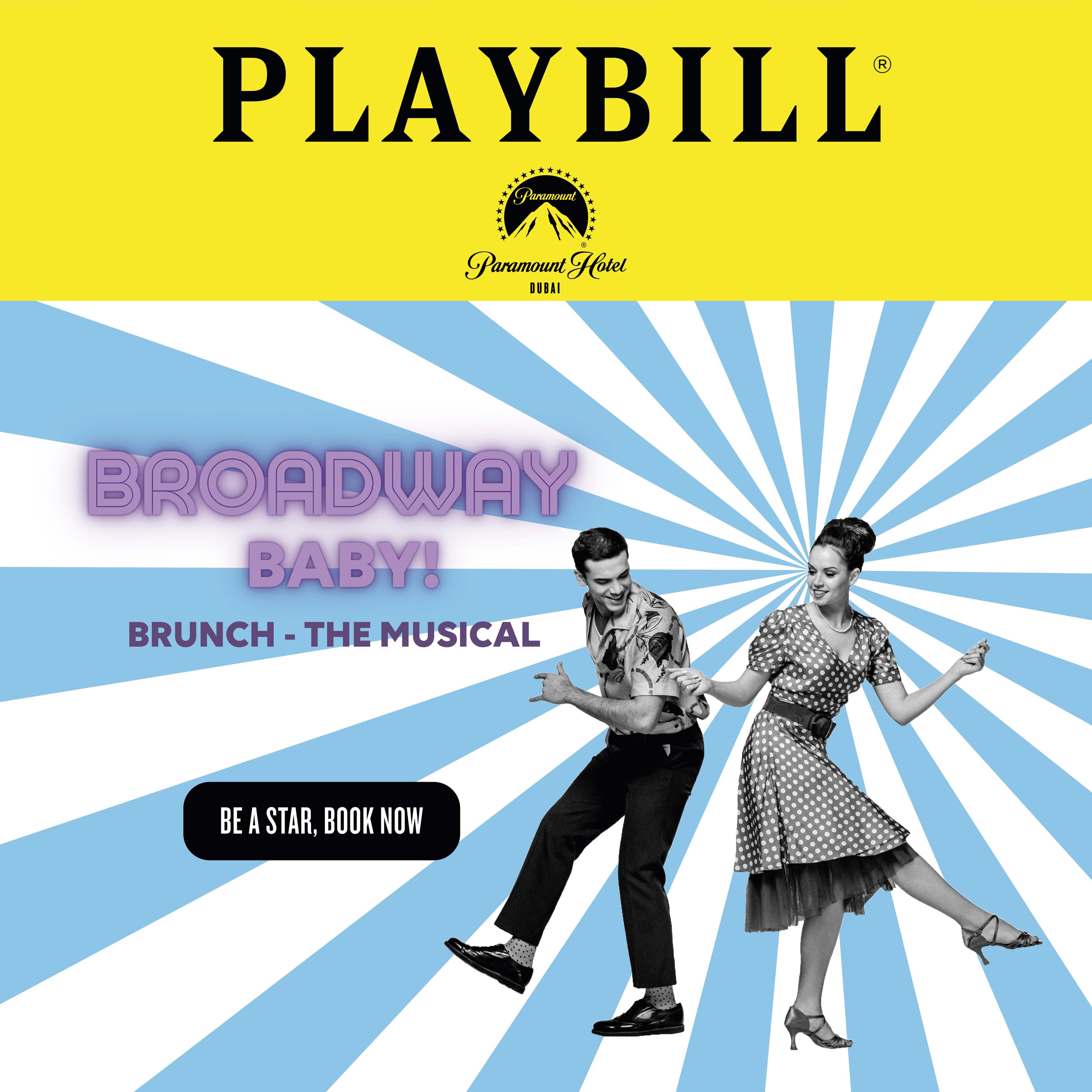 BROADWAY BABY! BRUNCH – THE MUSICAL! at Pacific Groove
