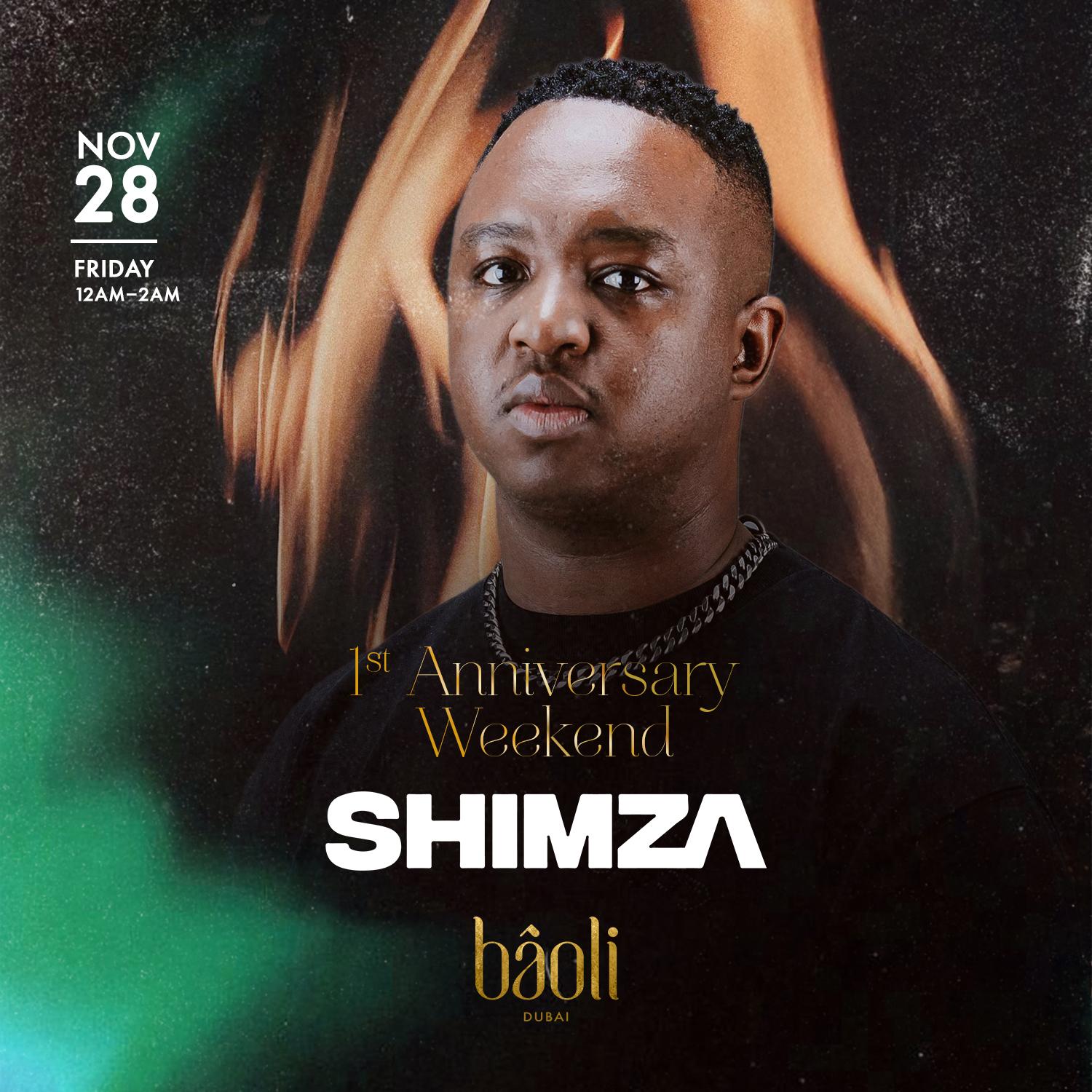 Shimza – Anniversary Weekend Headliner