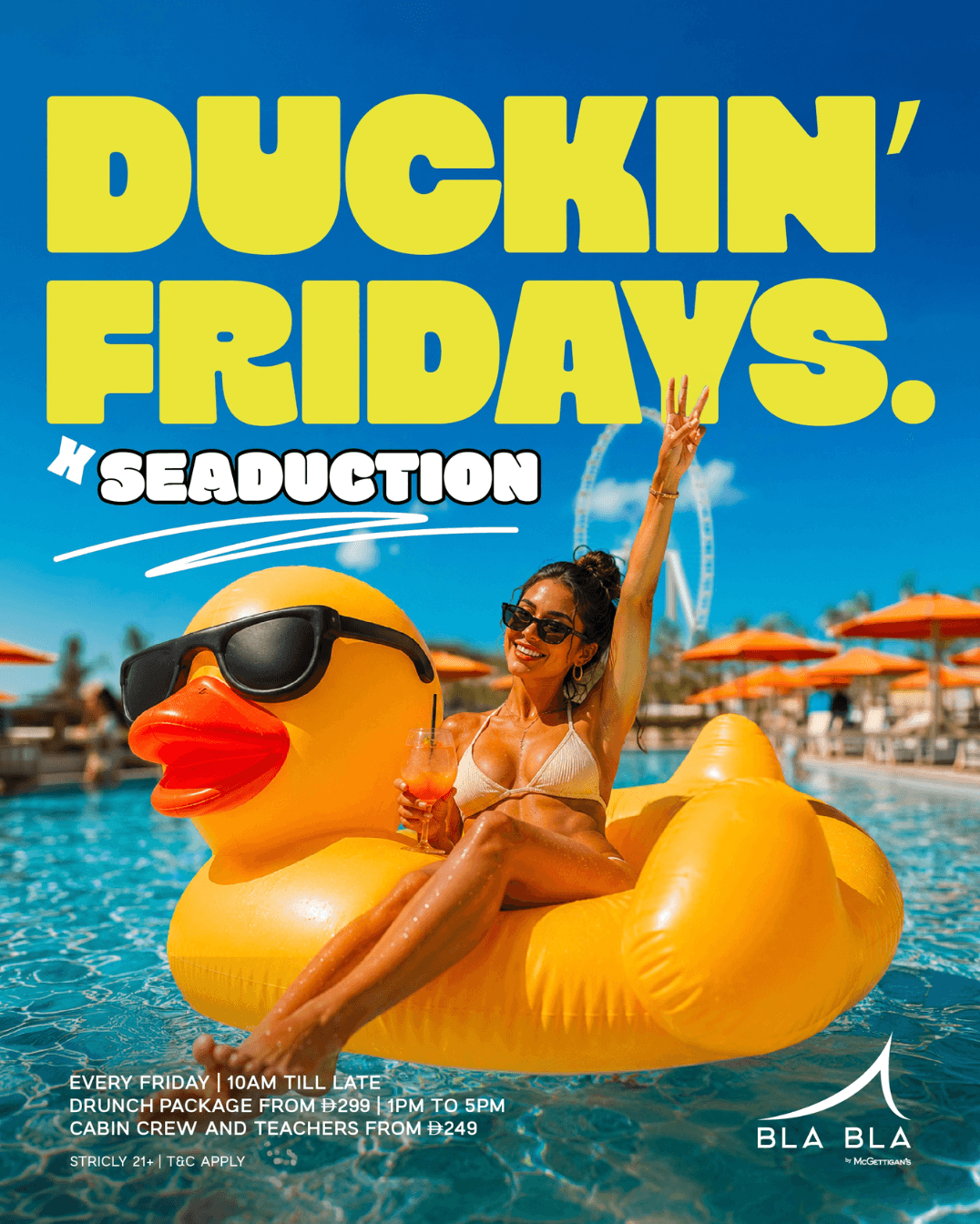Duckin’ Fridays | Beach Club