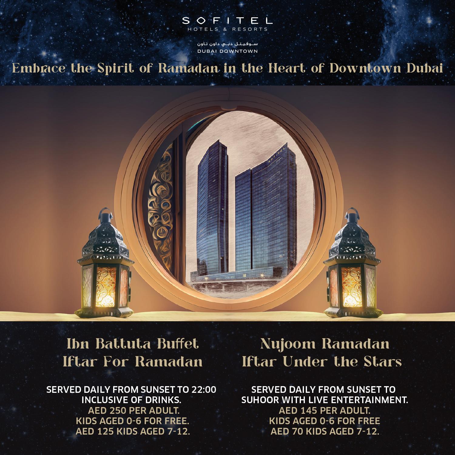 Ramadan at Sofitel Downtown