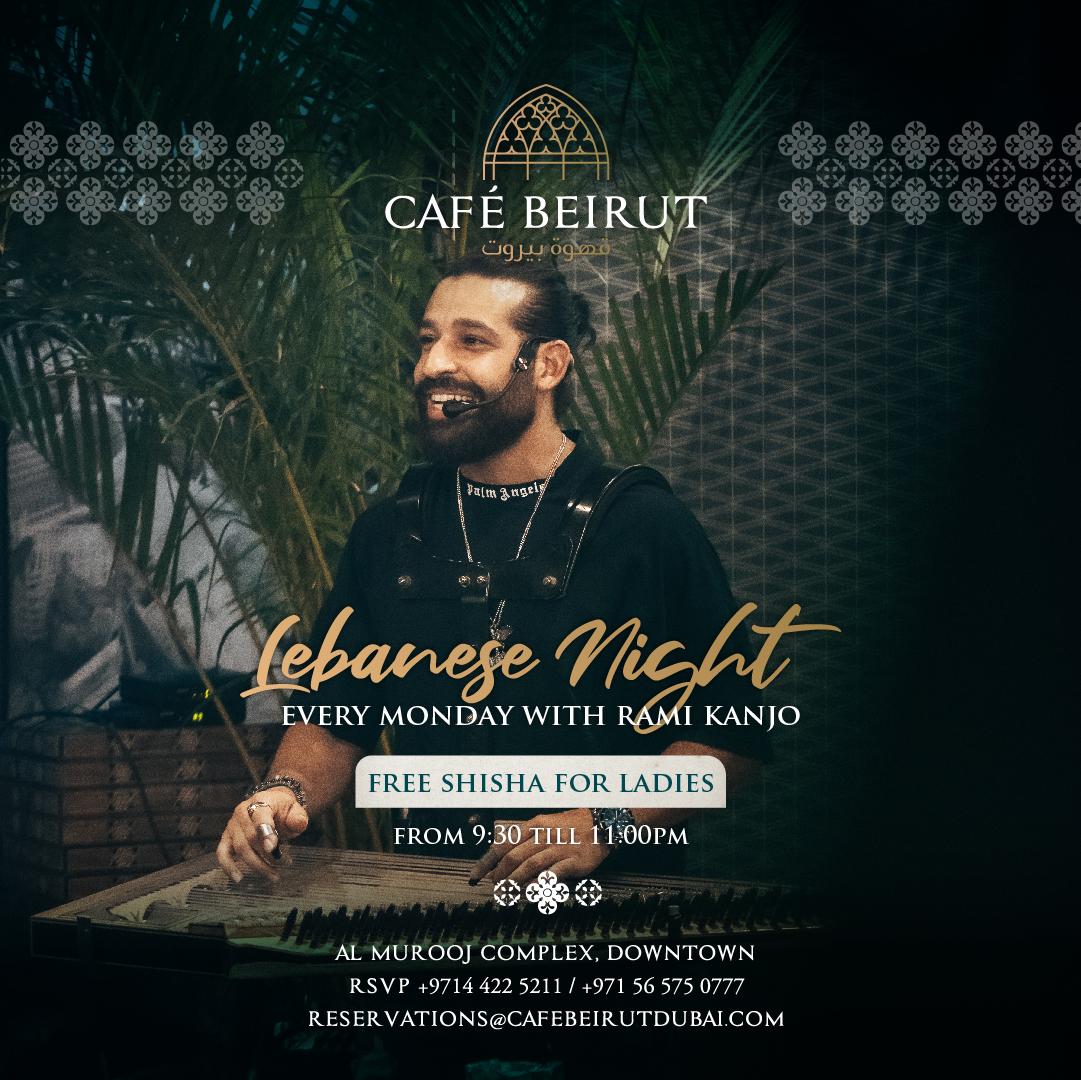 Lebanese Night at Cafe Beirut