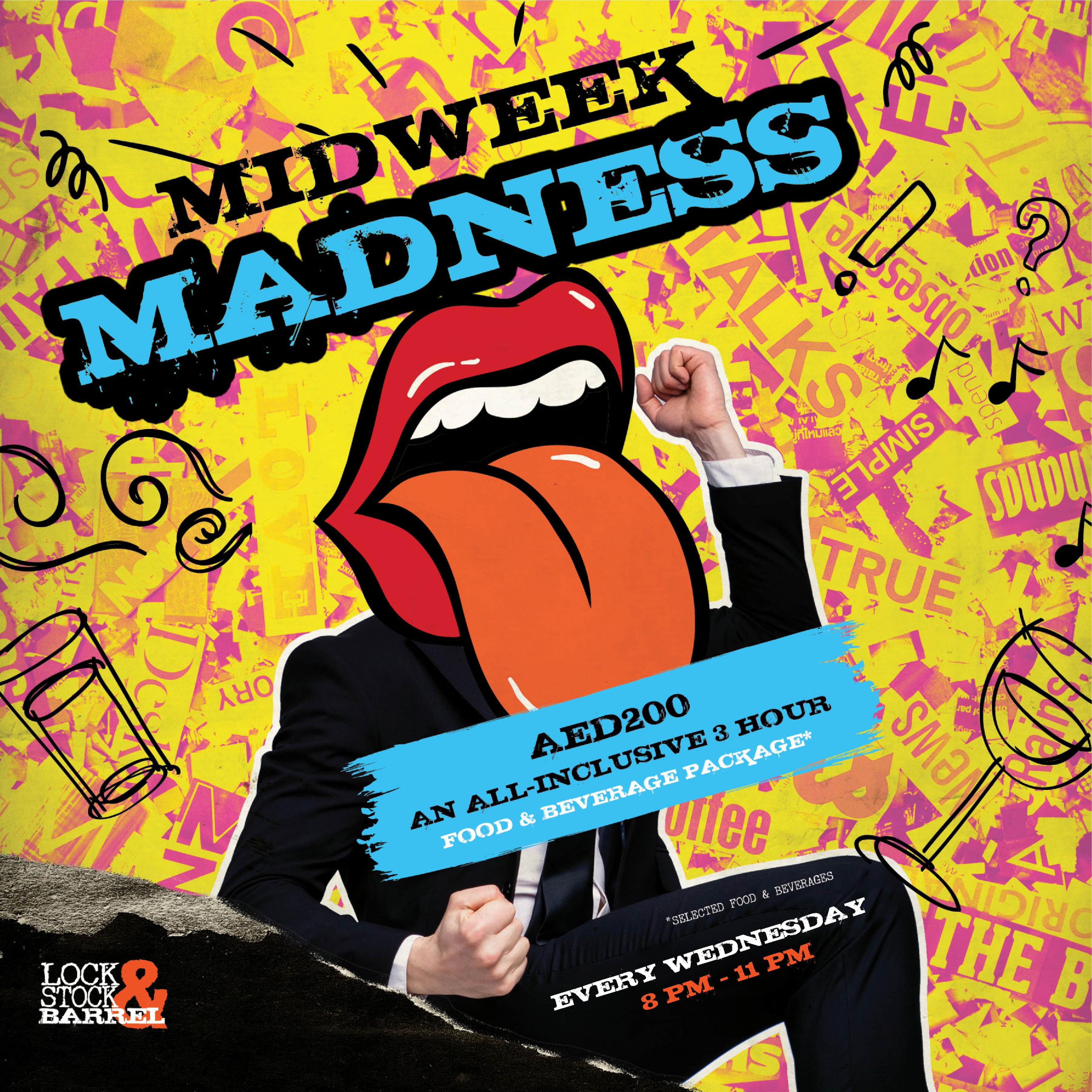 Midweek Madness at Lock Stock & Barrel