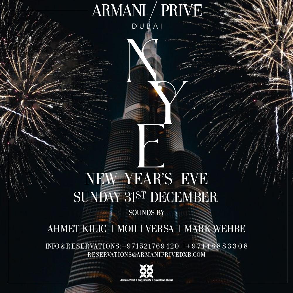 ARMANI/PRIVĒ | NYE 