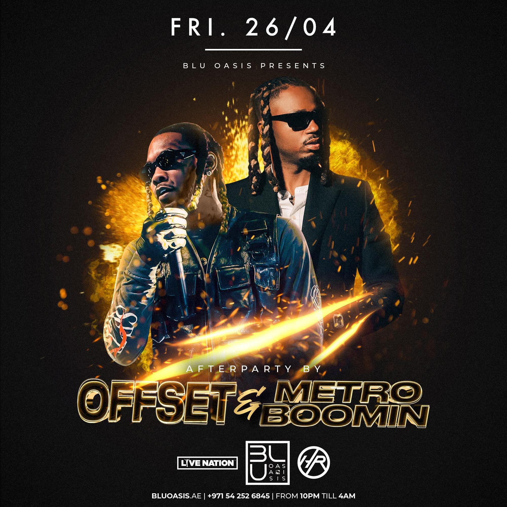 Metro Boomin & Offset | 26.04.2024 | BLU Oasis