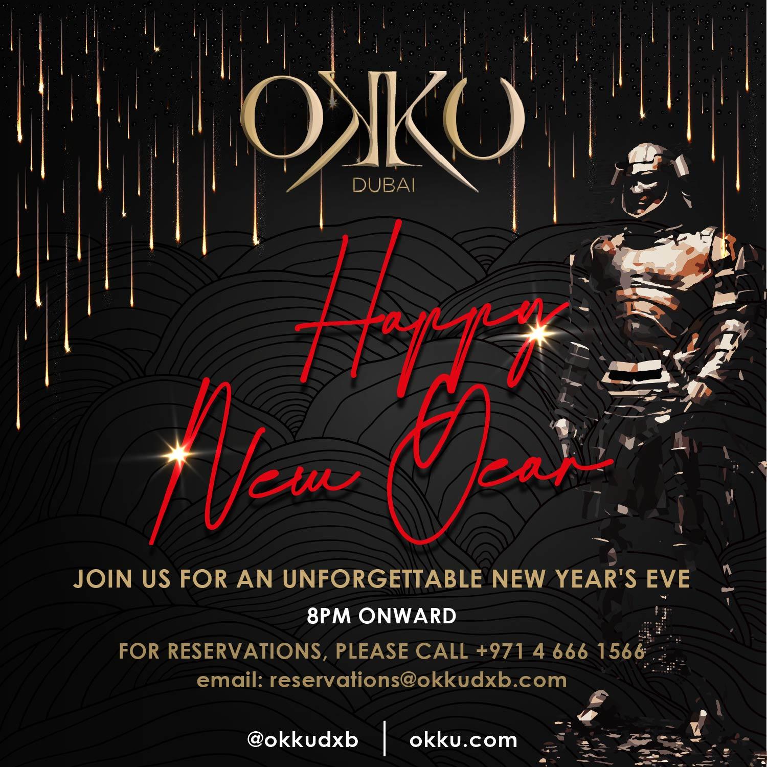 Ring in the New Year with OKKU!