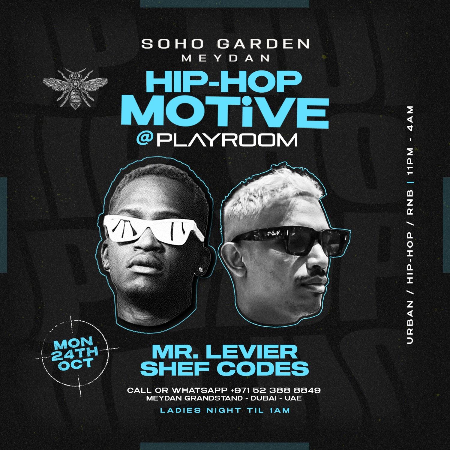 Hip Hop Motive at Playroom