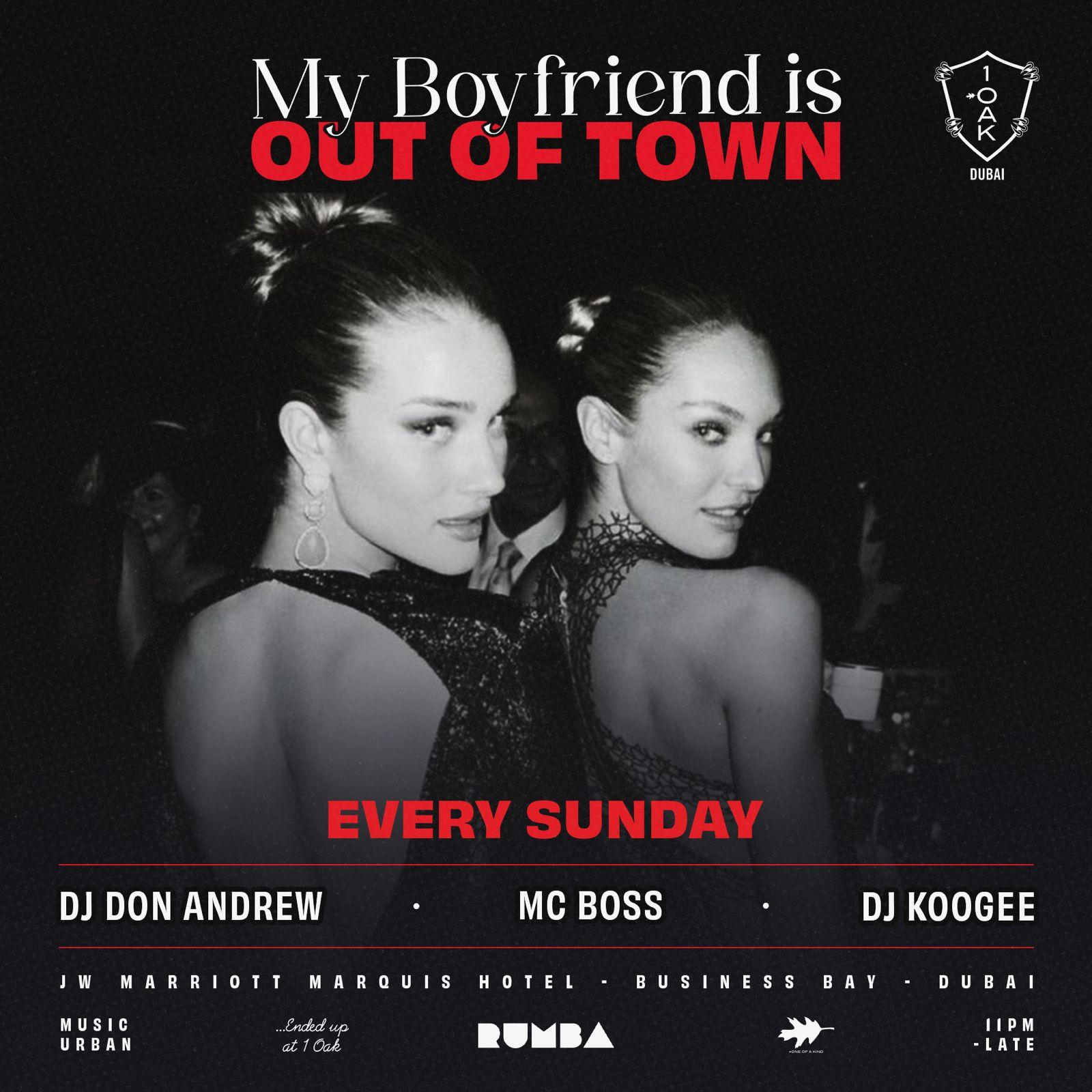 Sunday | 1-OAK Dubai