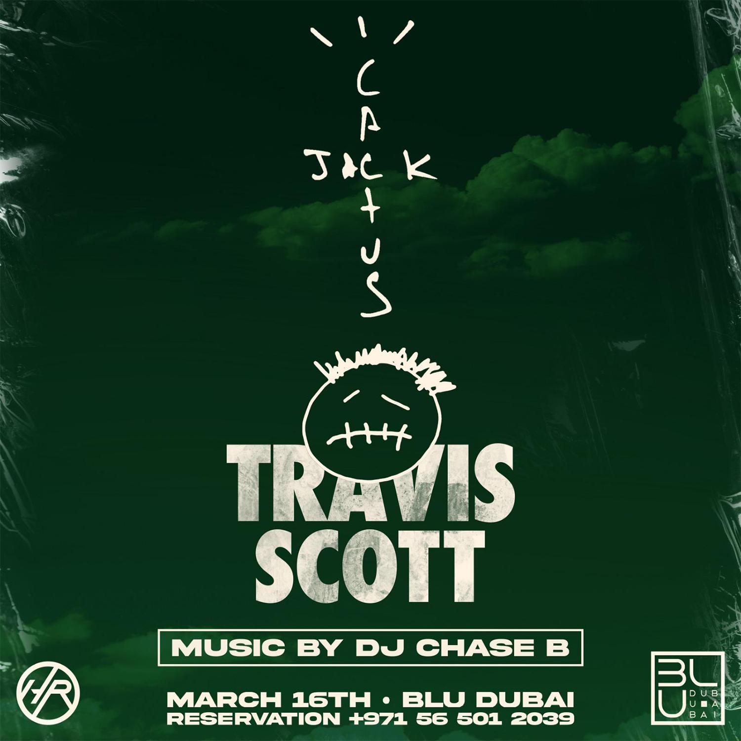 Travis Scott Live | 16.03.2023 | BLU Dubai