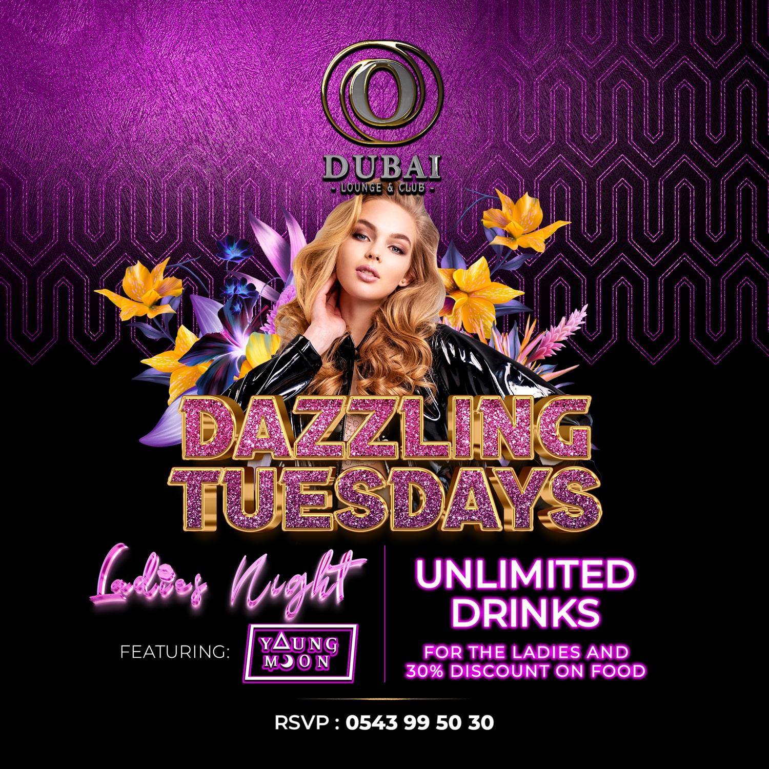 Dazzling Tuesdays - Ladies Night