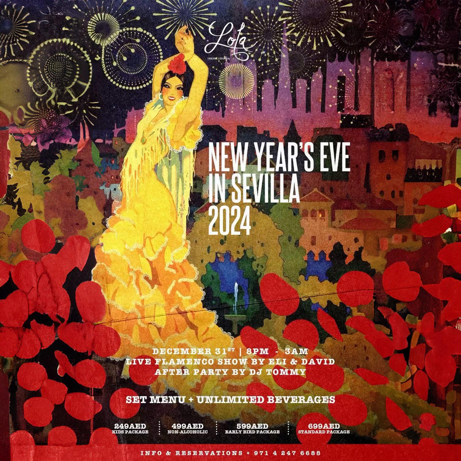 New Year's Eve in Sevilla