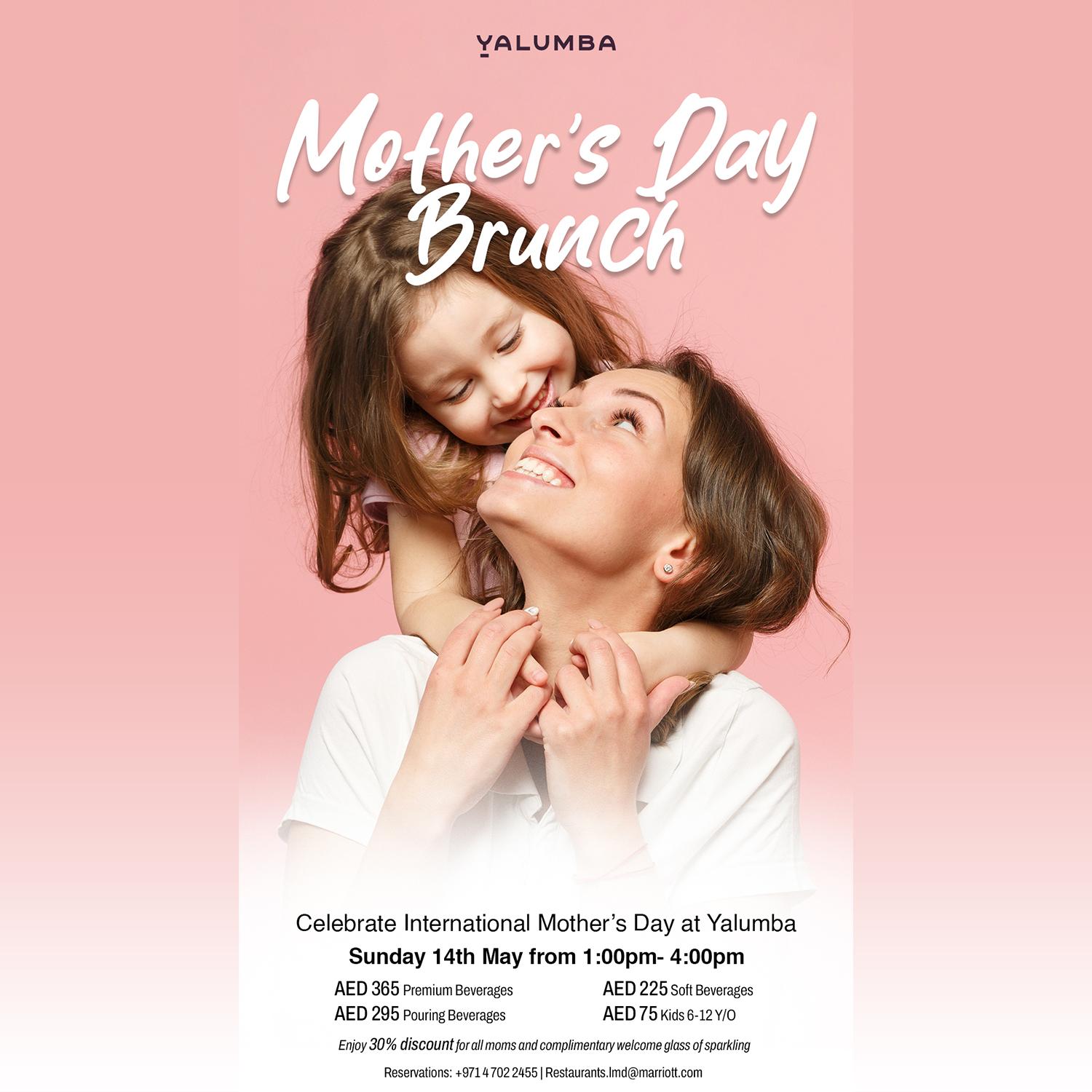 Yalumba's Mother's Day Brunch 
