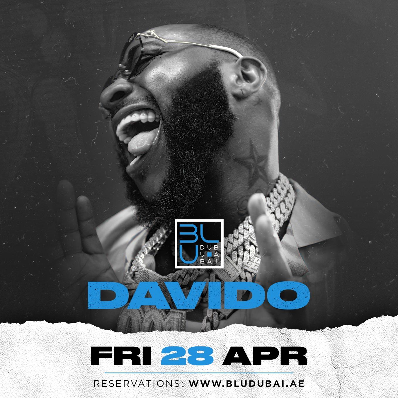 Davido LIVE | 28.04.2023 | BLU Dubai