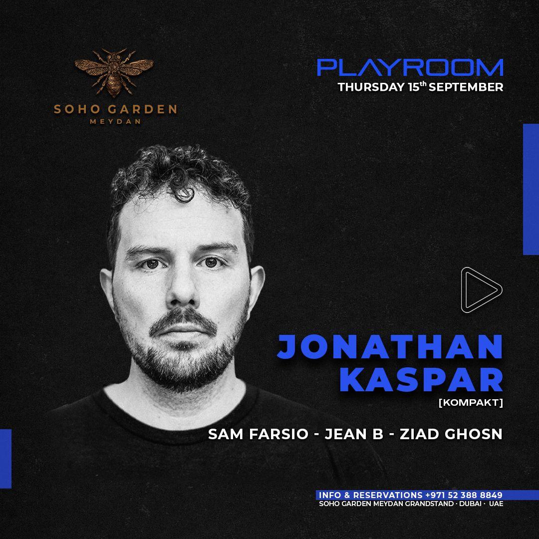 Jonathan Kaspar at Playroom DXB