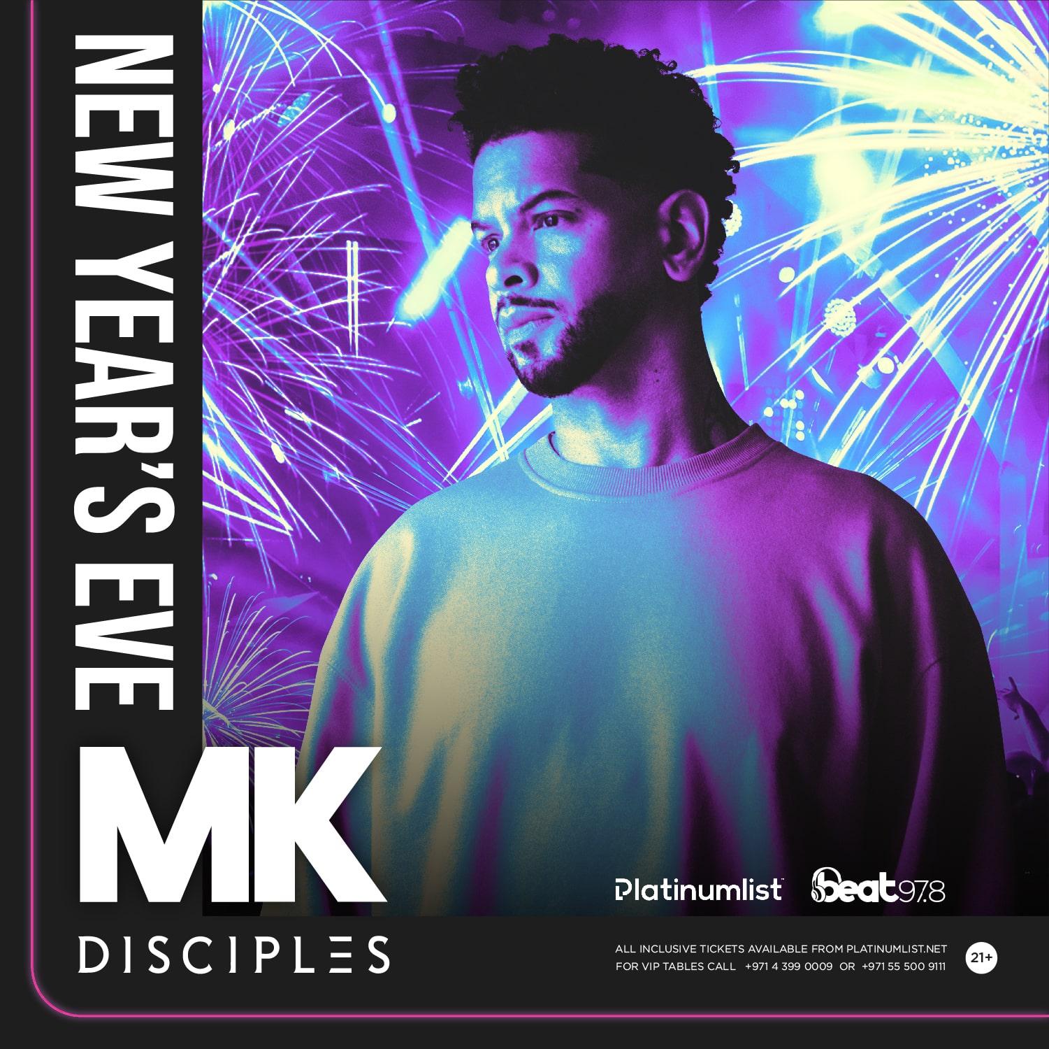 Zero Gravity New Year’s Eve with MK & Disciples