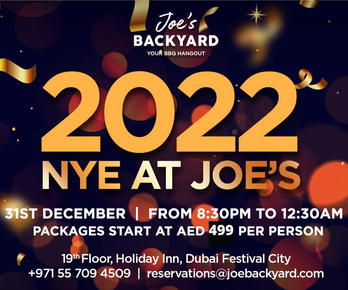 New Year's Eve at Joe's