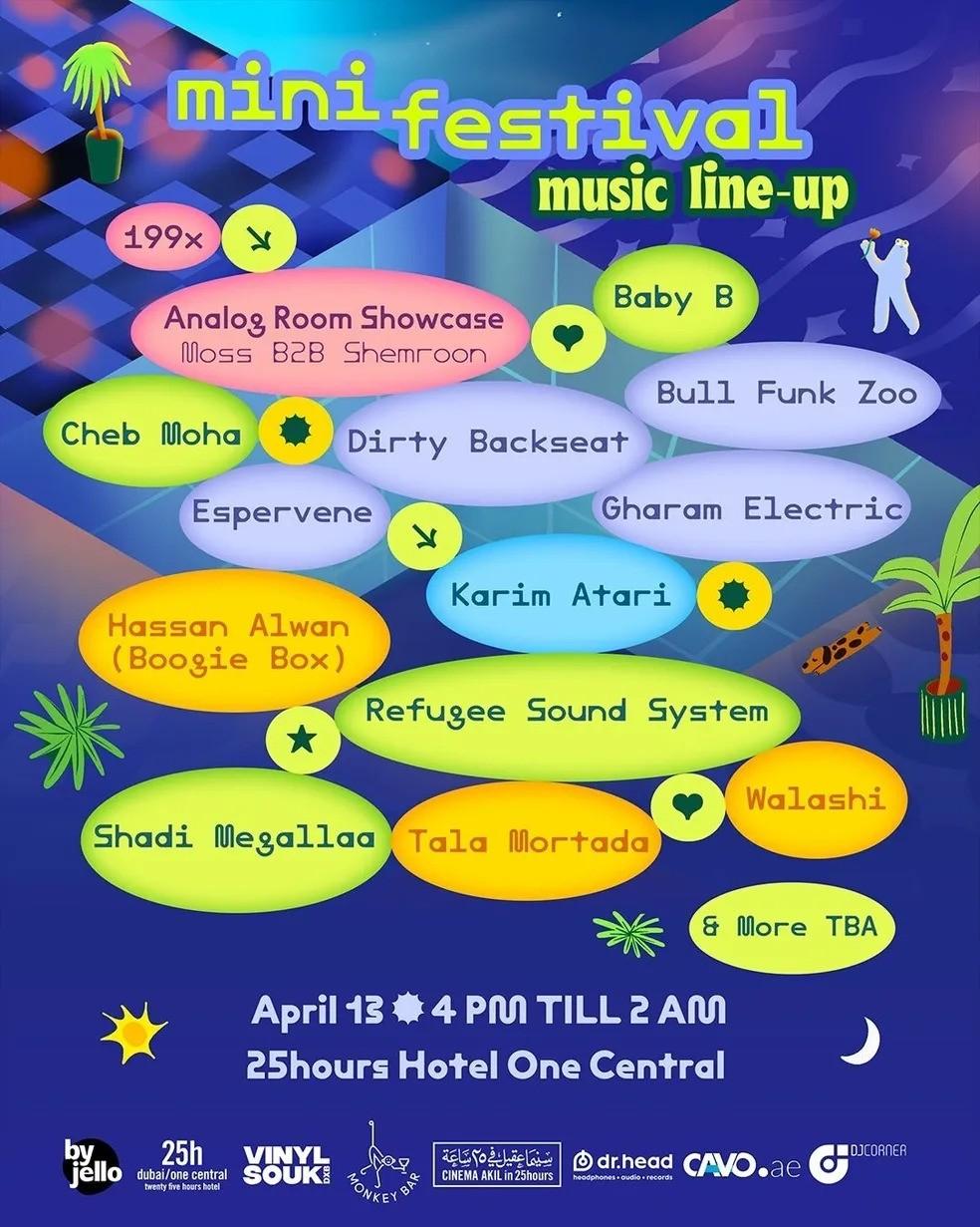 Vinyl Souk's Mini Festival at 25hours Hotel One Central