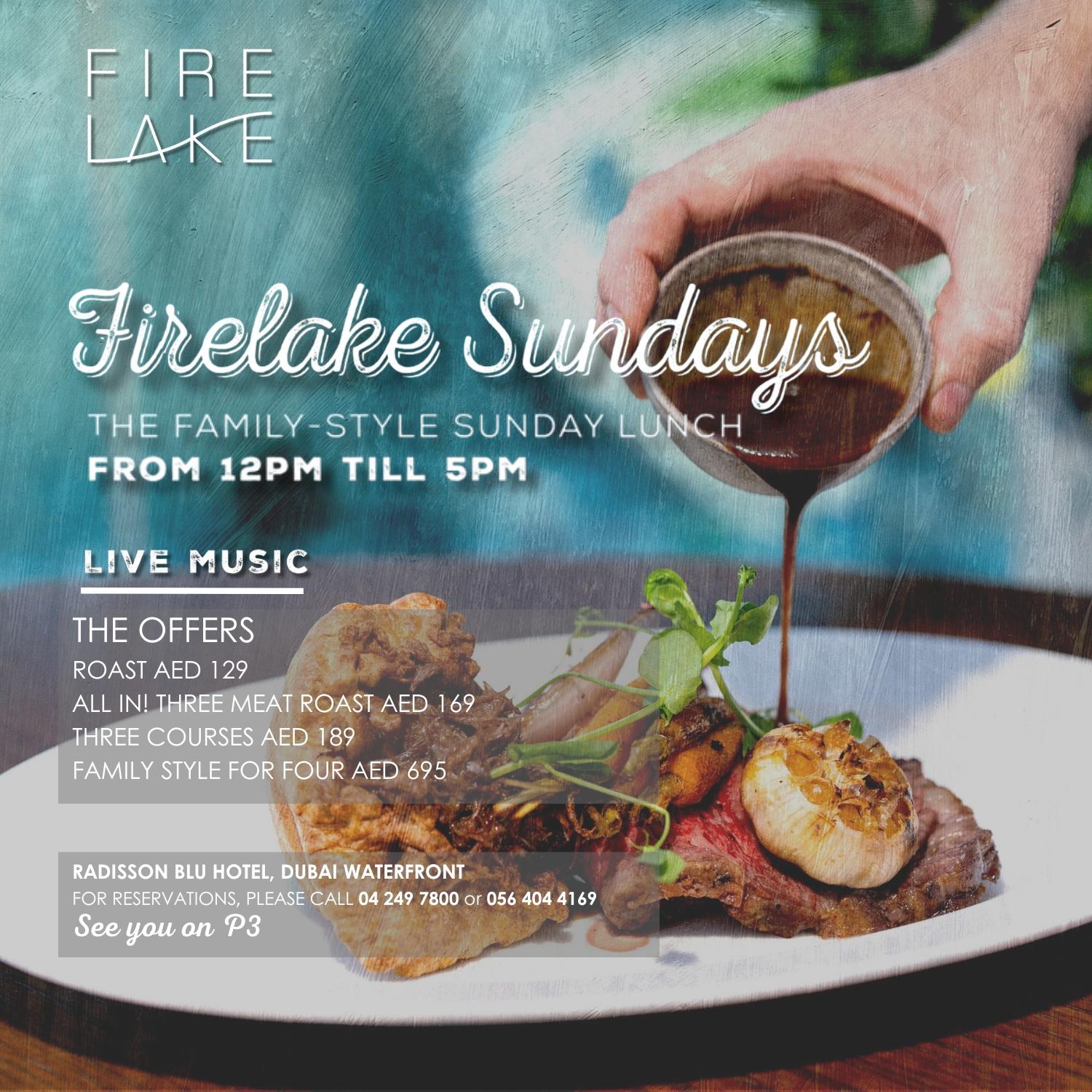 FireLake Sundays
