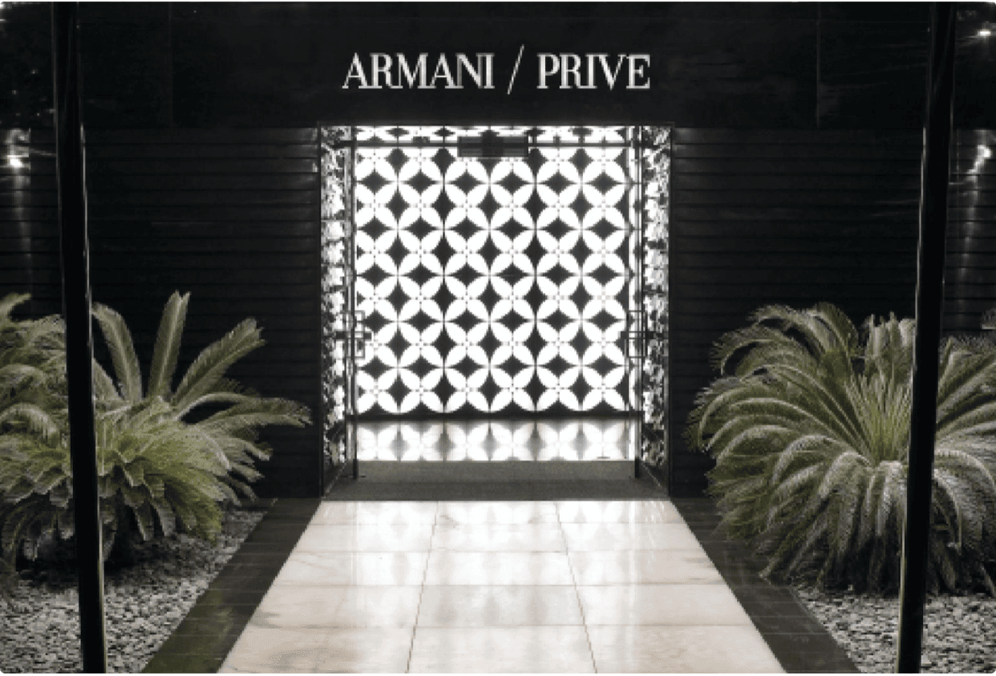 Armani prive club shop