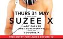 AAA presents SUZEE X & LADY PARKER | Thurs 31st May