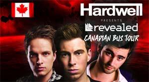 Hardwell Presents Revealed Canadian Bus Tour 