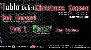 Two Days of Sensational Christmas Celebrations at Tabla Club Dubai!