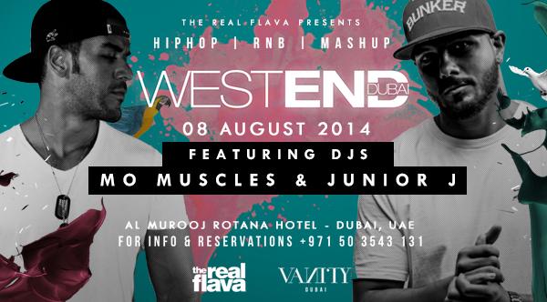 Westend with dj mo muscles junior j