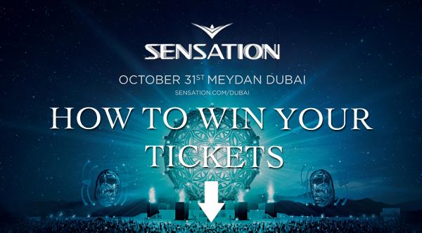 WIN YOUR TICKETS FOR SENSATION 31st October