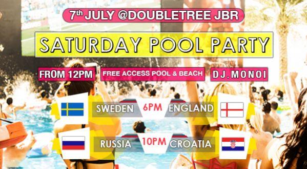 Saturday Pool Party at DoubleTree