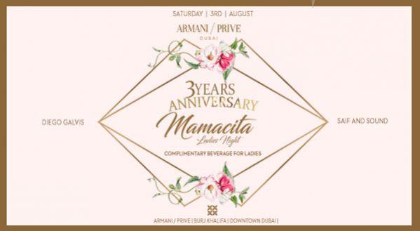 MAMACITA LADIES NIGHT 3rd YR Anniversary AT ARMANI/PRIV