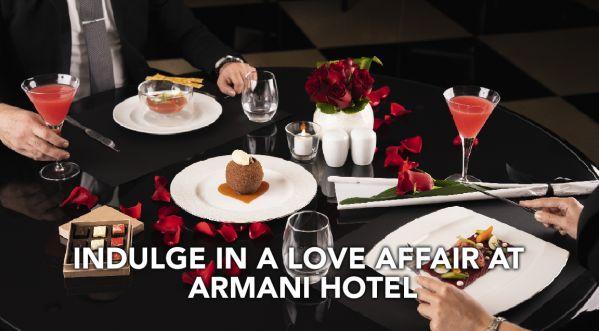 A LAVISH LOVE AFFAIR WITH ARMANI HOTELS VALENTINES DAY EXPERIENCE