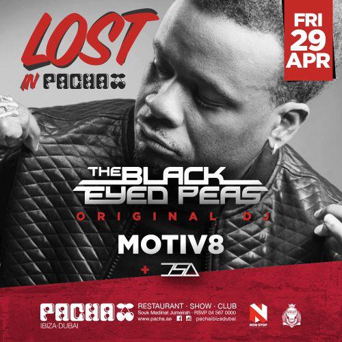 Lost In Pacha presenting: The Black Eyed Peas Original DJ Motiv8