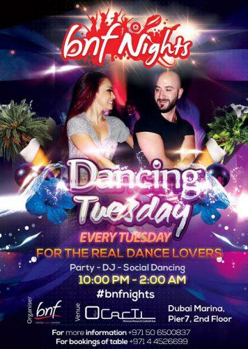 Dancing Tuesday at Ocaci by bnf Nights and DJ Dimitri