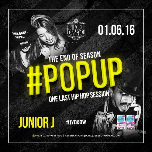 The end of season POPUP - One last HIP HOP session
