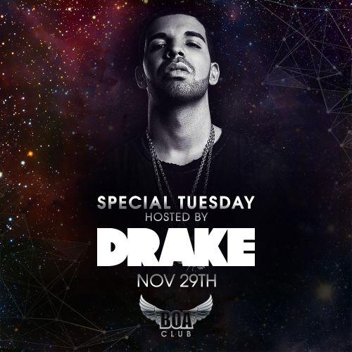 BOA special Tuesday hosted by DRAKE