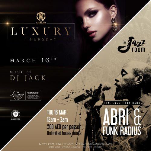 Abri & Funk Radius (LIVE) | Luxury Thursday w/ DJ JACK