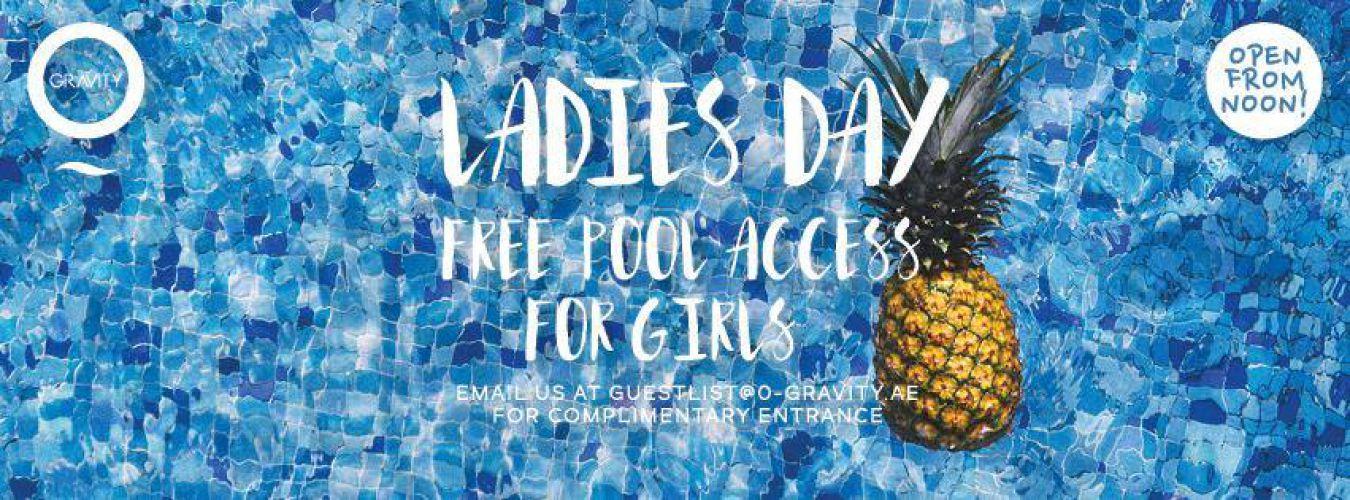 Ladies' Day - Free pool & beach access!