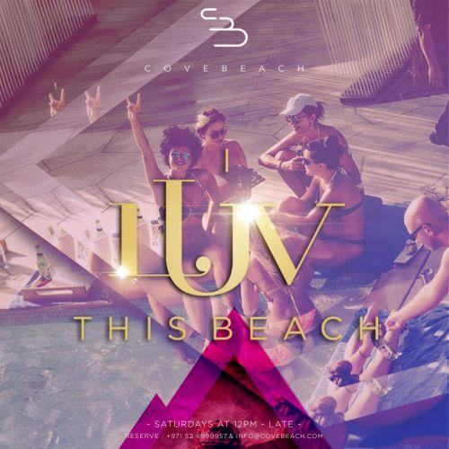 I Luv This Beach at Cove Beach w/ DJ Skinny Loop