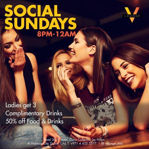 Social Sundays @V Lounge