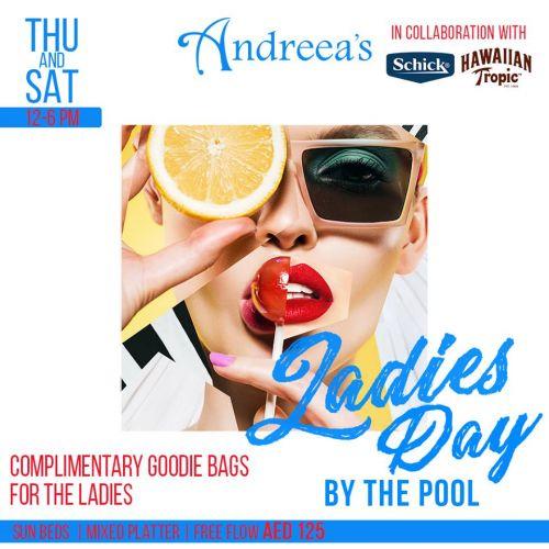 Ladies Day - every Thursday & Saturday