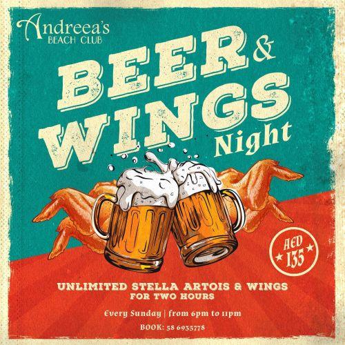 Beer & Wings Night