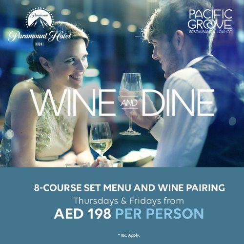 Wine & Dine at Pacific Groove