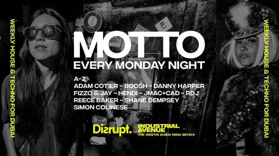 MOTTO - Weekly House & Techno - Every Monday