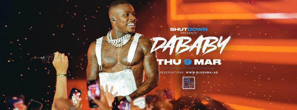 MARCH 9TH - CATCH DABABY LIVE AT BLU DUBAI THIS WEEK!