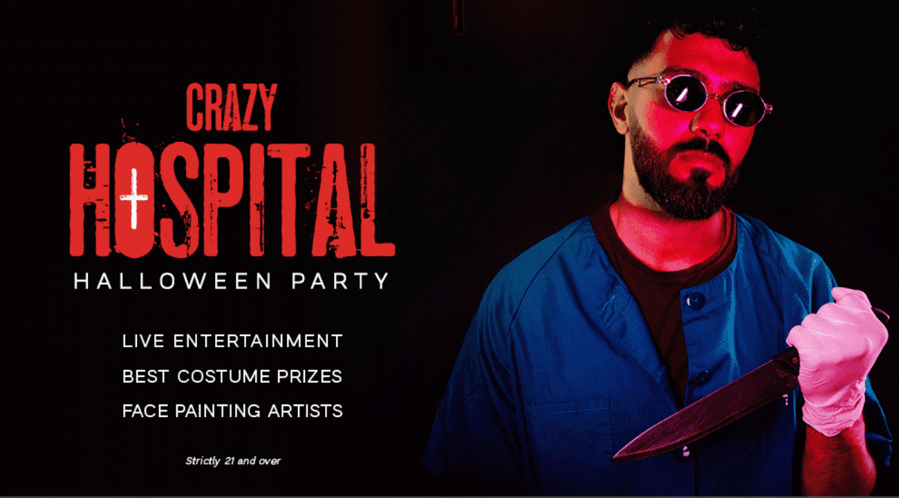 A CRAZY HOSPITAL HALLOWEEN PARTY FOR THE CRAZIEST PARTY LOVERS... ONLY AT BLA BLA DUBAI!