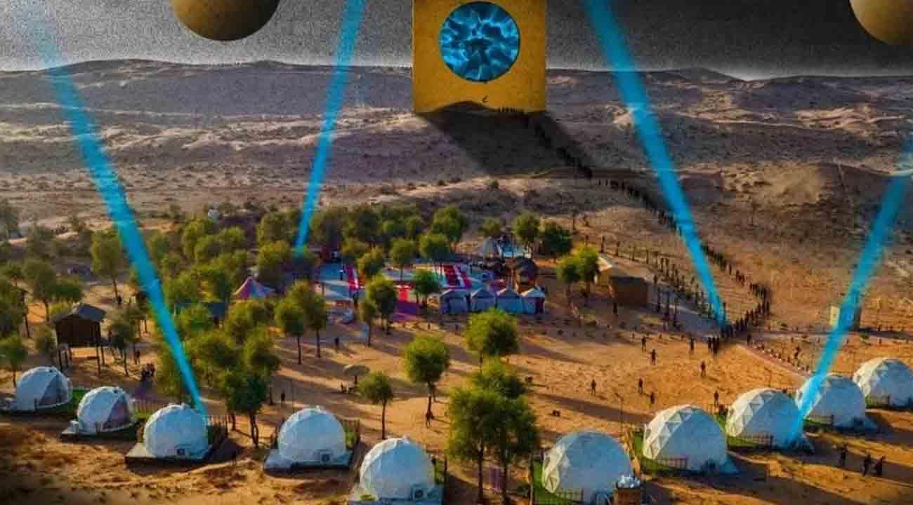 ATTENTION! PARTY IN THE DESERT AT THIS 12-HOUR OUTDOOR PARTY FESTIVAL IN RAK