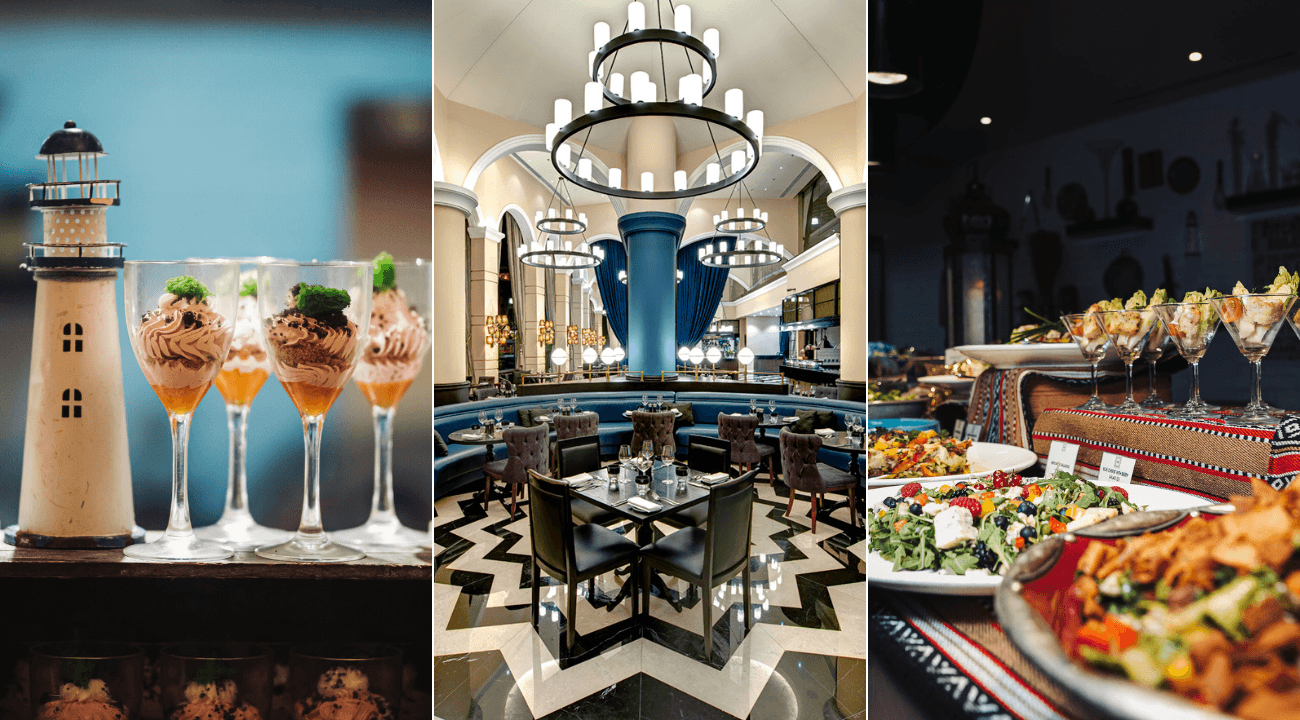 CATCH A THEMED DINNER BUFFET DAILY AT THIS BRITISH RESTAURANT IN PALM JUMEIRAH
