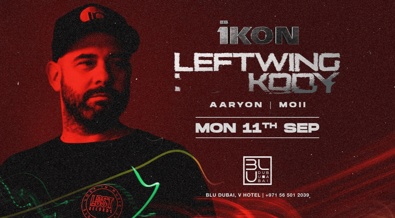 LEFTWING : KODY live at the he hottest techno event ÏKON at BLU Dubai!